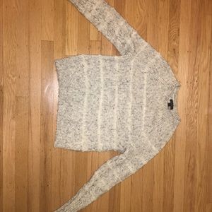 J crew striped sweater